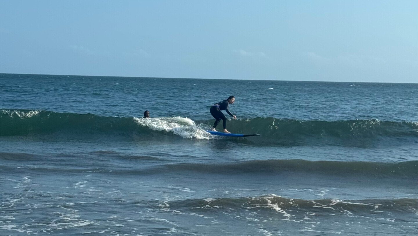 Intermediate surf lesson